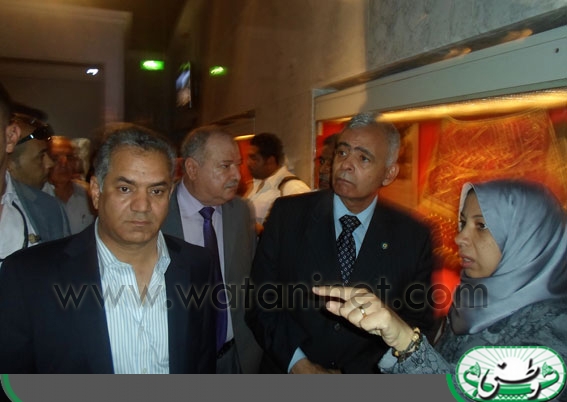 وزير الدولة لشئون الآثار يتفقد متحف السويس و قصر محمد على (2)