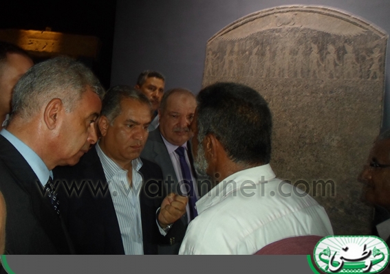 وزير الدولة لشئون الآثار يتفقد متحف السويس و قصر محمد على (3)