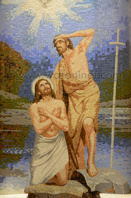 معموديه - كنيسة العذراء ومارى  يوحنا المعمدان بباب اللوق (3)