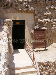  مدخل قدس الاقداس المكتشف به العجل ابيس