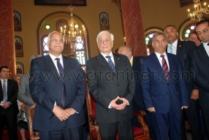 الرئيس اليونانى- ومحافظ القاهرة يفتتحان- تجديد دير -مارجرجس والمتحف الجديد (3)