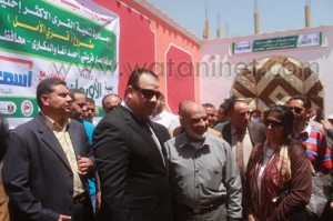 محافظ الفيوم يفتتح إعادة اعمار قريتي احمد أغا والدكارى  (1)