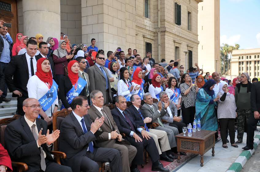 احتفلت جامعة القاهرة بذكرى انتصارات حرب أكتوبر 2