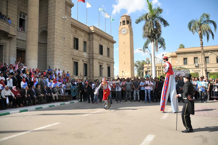 احتفلت جامعة القاهرة بذكرى انتصارات حرب أكتوبر 3