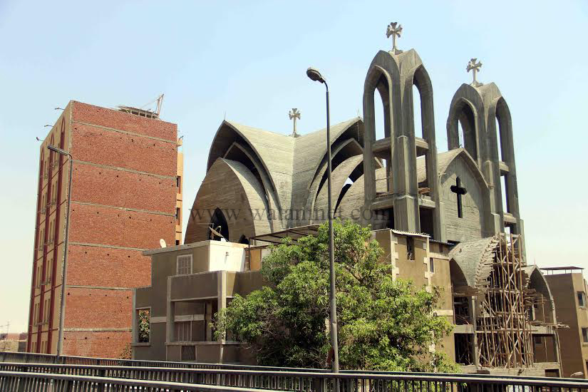 كنيسة الصليب تحفة معمارية بثكنات المعادى 7