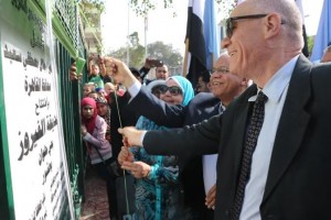 محافظ القاهرة يفتتح أعمال تطوير ميدان المحطة بحلوان وحديقة الفيروز1