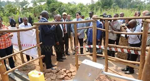 وزارة الري،وزير الري،موقع كايونجا،آبار،اوغندا (2)