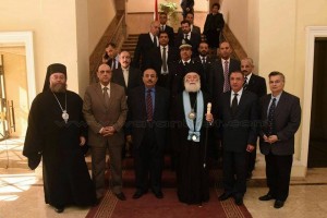 محافظ الأسكندرية يزور كنيسة إيفا أنجيلسموس للروم الأرثوذكس 7