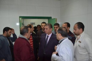 محافظ كفرالشيخ يحيل 65 طبيباً بمستشفى كفرالشيخ العام  والعبورللتحقيق3