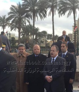 وزير الداخلية يتفقد االإرتكازات الأمنية بمدينة نصر والمطرية
