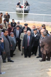 محافظ القاهرة يتفقد بدء انطلاق أعمال مشروع تطوير كورنيش النيل