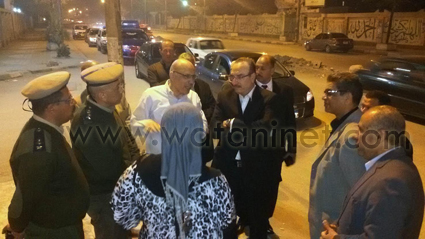 محافظ بني سويف يتفقد شارع- صلاح سالم وميدان العبور  