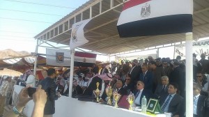اطلاق سباق الهجن اثناء احتفال جنوب سيناء بعيدها القومي1