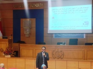 ختام المؤتمر التأهيلى   العربي للعلوم  بهيئة ميناء بورسعيد4 - Copy