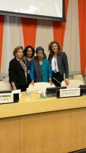 وفد مصر بالأمم المتحدة  يشارك جلسة قضية اللاجئين وآثارها على المرأة1