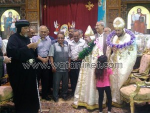 استقبال حافل للآباء الكهنه الجدد بالوادي الجديد من أقباط ومسلمي الوادى الجديد5