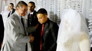 بالفيديو والصور ..محافظ كفرالشيخ يشهد حفل زفاف جماعى للأيتام1