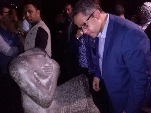 وزير الآثار يتفقد  عدد من المواقع الأثرية والمتاحف  بالإسكندرية3