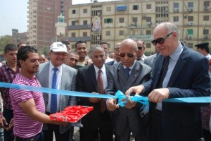 القائم بأعمال محافظ القاهرة يفتتح ميدان المطرية بعد تطويره5