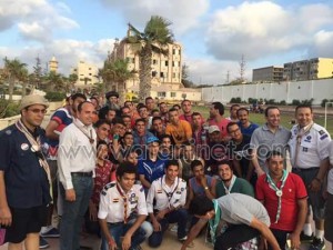 مطران القدس يلتقي بالمجموعات الكشفية في أبو تلات2