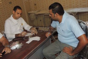 وزارة الداخلية توجه قوافل طبية لتوقيع الكشف الطبى على نزلاء سجن الوادي الجديد2