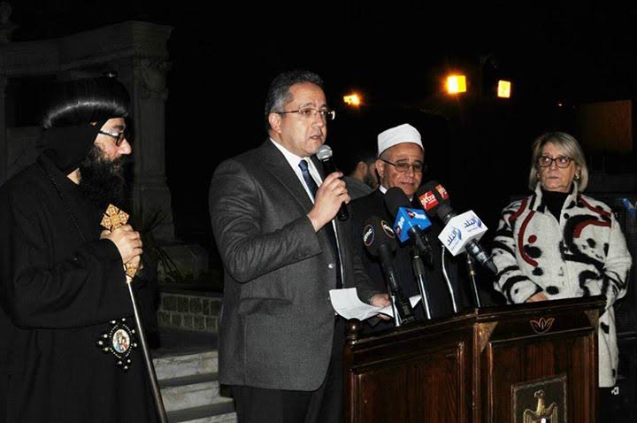 افتتاح معرض "مصر مهد الأديان" بالمتحف المصري  (2)