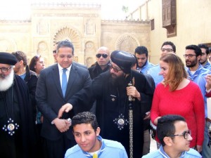 إفتتاح معرض شهداء مصر بالمتحف القبطى2