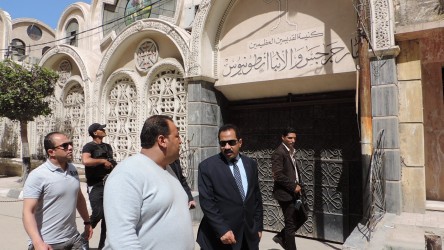 Dمساعد وزير الداخلية يتفقد الخدمات الأمنية بالإسكندرية
